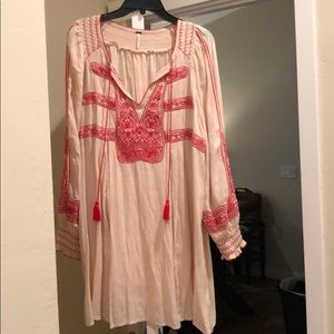 Free people long sleeve dress